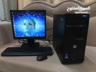  7 كمبيوتر مكتبي i3 core الجيل الثالث ويندوز 10