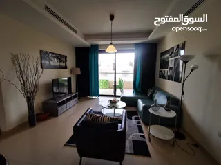  6 شقة مفروشة  (عفش مميز )للايجار في منطقه عبدون.. مع بلكونة
