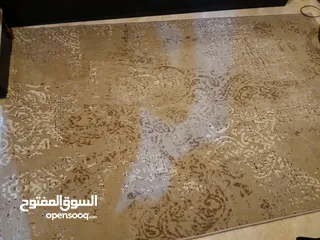  4 سجادة بلجيكي جددة غير مستعملة  مقاس 100 ×200 وسجاد 2 متر ب3متر
