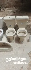 4 اطقم حمامات + باب المنيوم