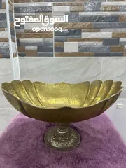  4 جاط فواكه نحاس حجم كبير