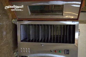  4 مجففه خضار وفواكه صناعيه منزليه استخدام مرتين فقط تفصيل ستانلس غذائي كوالتي عالي جديده للبيع