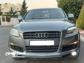  14 جيب اودي Q7 موديل 2007 فل اوبشن بانوراما فحص كامل بحالة الوكالة