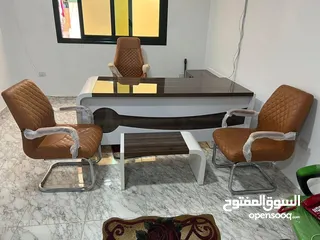  1 تصاميم المكاتب العصرية خشب لامينت الأصلي المستورد تفصيل مميز بأحدث الأشكال