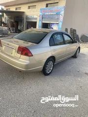 3 هوندا سيفيك 1700 موديل 2002 والفحص مرفق