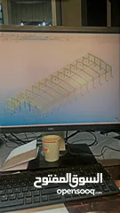  4 رسام 3D steel structure خبرة 5 سنوات  سرعة ودقة بلعمل