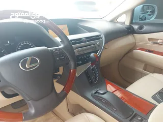  5 GCC LEXUS RX350 2009 IN PERFECT CONDITION لكزس خليجي فول اوبشن في حتلة ممتازة