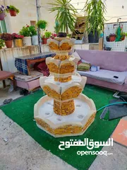  1 نوافير وشلالات مصنعوعه من ألاسمنت والحديد بأسعار و أشكال وأنواع مختلفة تناسب  الجميع  للتواصل واتساب