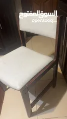  2 طاولة مع 4 كراسي