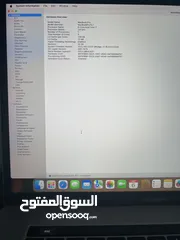  12 MacBook Pro 2019 15" 16 RAM 256 GB (Touch bar) كيبورد عربي