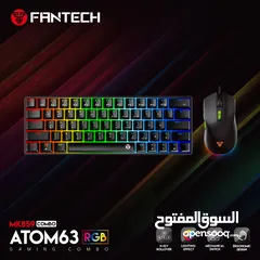  2 Fantech Atom63 MK859c Mechanical Gaming Keyboard & Mouse Arabic/English