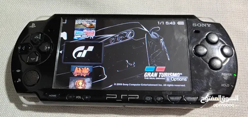  11 جهاز psp بحالة ممتازة مع ميموري 64 جيجا وشاحن وبطارية
