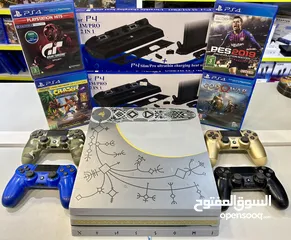  4 بلاي ستيشن 4 برو مع كفاله PS4 Pro بافضل الاسعار