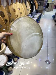  2 طقم دف جلد 3احجام