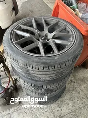  1 20 inch Rims and tires - 4 Set