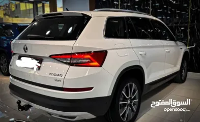  7 سكودا كودياك ترخيص 2019 مختم بالكامل فل الفل مع فتحة سقف بانوراما