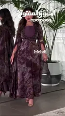  2 إسطنبولي تصميم راقٍ بلمسة ملكية:  فستان قطعتين يجمع بين الرقي والأنوثة  الطبقة الخارجية من الش