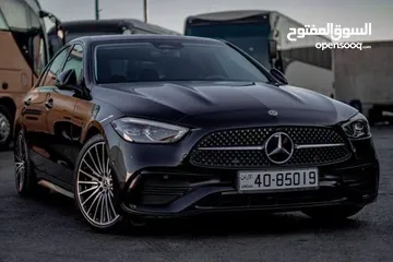  6 مرسيدس c200 كيت Amg فل اضافات بانوراما 2022