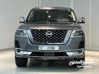  2 New Nissan Patrol Platinum 2023 is Available Now to Rent