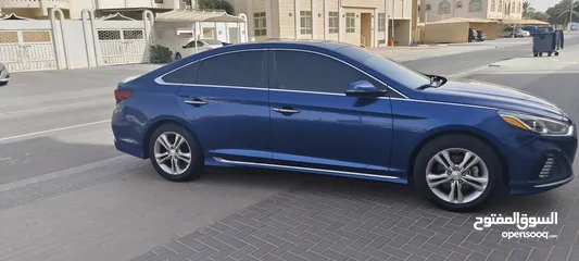  7 سوناتا 2019 sonata 2019 sport أمريكي نظيف جدآ ممشى قليل