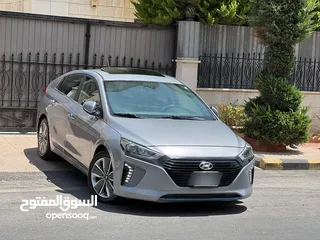  15 هيونداي ايونك موديل 2018 فحص ثلاث جيد 1 ضربه على الراس فل كامل