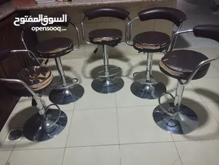  2 كراسي مطبخ قابلة للرفع