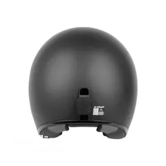  3 LS2 OF601 BOB II Solid Black Matt Open Face Motorcycle Half Helmet