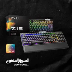  2 EVGA Z15 RGB Mechanical Gaming Keyboard - جيمينج كيبورد !