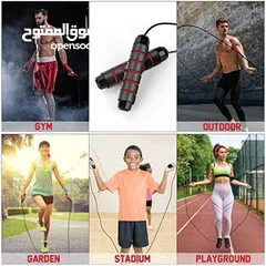  4 brand new jumping rope comfortable to use for all ages