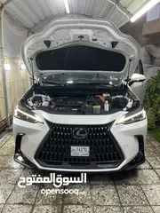  28 ‏Lexus NX 350h هايبرد 2022 شكل الجديد بلاتينيوم لكزس