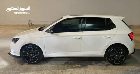  4 سكودا فابيا اوتومات بنزين ماتور 1200 تيربو ترخيص 2017