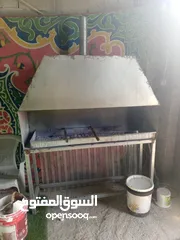  5 كشك مطعم مع معدات جاهز