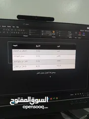  3 شاشة benq مستعمله (اقرا الوصف)