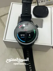  5 ساعة اميزفيت بلانس بحالة الوكالة (بالكرتونة) معها كامل اغراضها Amazfit Balance