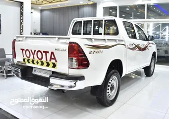  5 Toyota Hilux 2.7 VVT-i ( 2021 Model ) in White Color GCC Specs