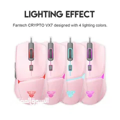  6 FANTECH CRYPTO VX7 SPACE EDITION MACRO GAMING MOUSE ماوس فانتيك