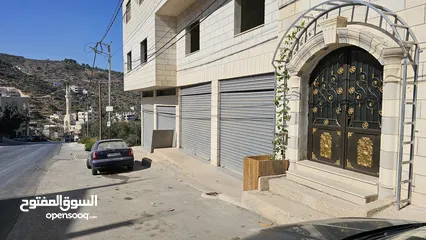  1 محلات او مخازن للايجار في عصيره الشماليه على الشارع الرئيسي