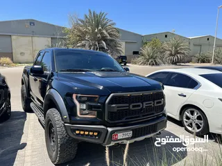  2 Ford Raptor full option 2018 excellent condition GCC specs