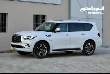  6 *فرصه لمن يبحث عن النظيف انفنيتي QX80 2019 VIP الاعلى بالمواصفات و القليل بالسوق*