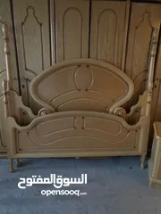  4 غرفة نوم كامله خشب لاتيه بحال الوكاله