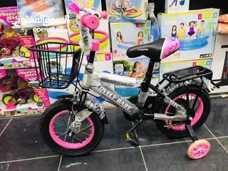  26 دراجات هوائية للاطفال مقاس 12 insh باسعار مميزة عجلات نفخ او عجلات إسفنجية