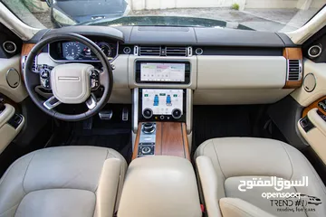  13 Range Rover Vogue 2019 Autobiography Plug in hybrid   السيارة وارد الماني