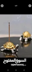  3 مباخر بورسلان مع بخور هرمي