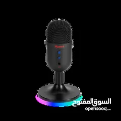  3 MIC-06 انفجار 40 ميكروفون آر جي بي وصلة USB وتشغيلها لسهولة الاستخدام تأثير إضاءة RGB،