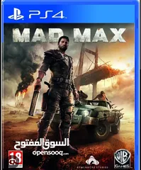  1 للبيع لعبة Mad Max (PS4) – بحالة ممتازة – لمحبي التشويق والإثاره والرعب والمغامره لعبة madmax – عمان