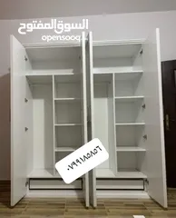  13 خزائن ملابس خشب لامنيت 18م او لاتيه حسب الطلب جميع المقاسات الون اختياري