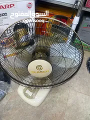  2 مروحة جليزر طاولة