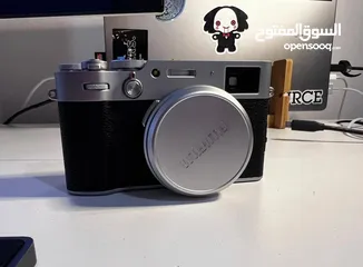  2 Fujifilm X100V 26.1MP Compact Digital Camera - Silver