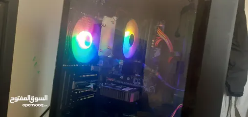  2 معالج i5 4570 PC تجميع  12ram  GPU   Nvidia  2 gaga power 300w اللوحه الام H81 الكيس جيمينج ار جيبي