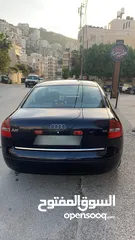  1 اودي A6 موديل 2001 لون كحلي مستعمله بيد بنت ،، معروضه للبيع